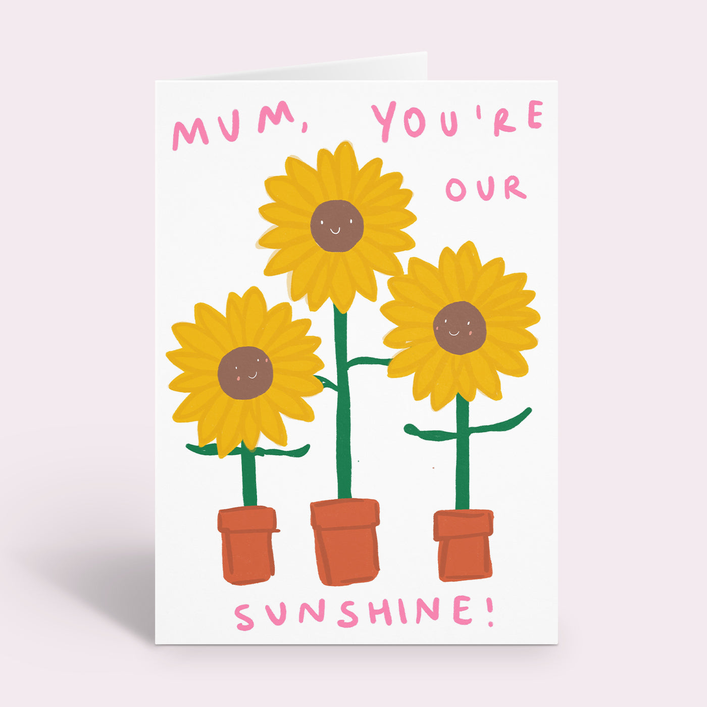 Sunflower Mother's Day Card