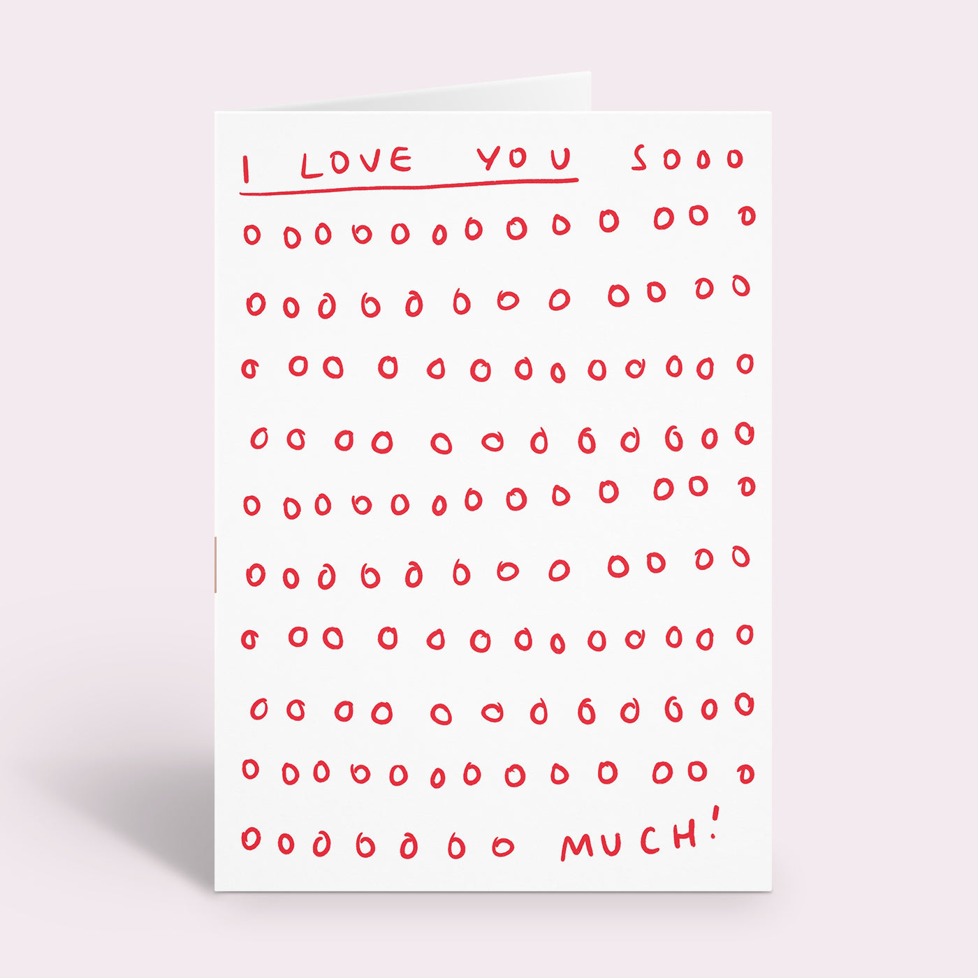 I Love You Soooo Much Mother's Day Card