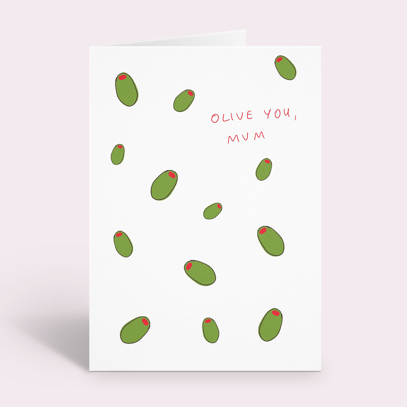 Olive You, Mum Mother's Day Card