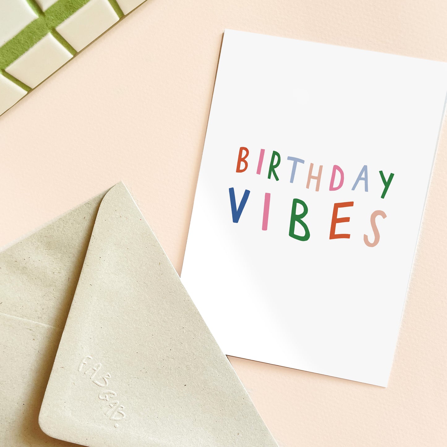 Birthday Vibes Card