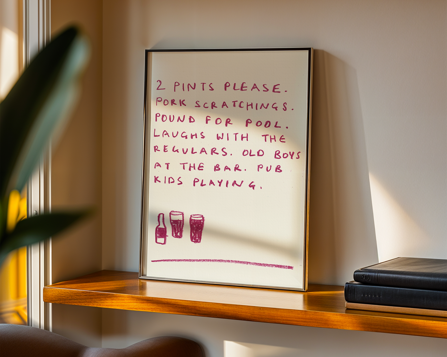 Pub Handwritten Quote Print