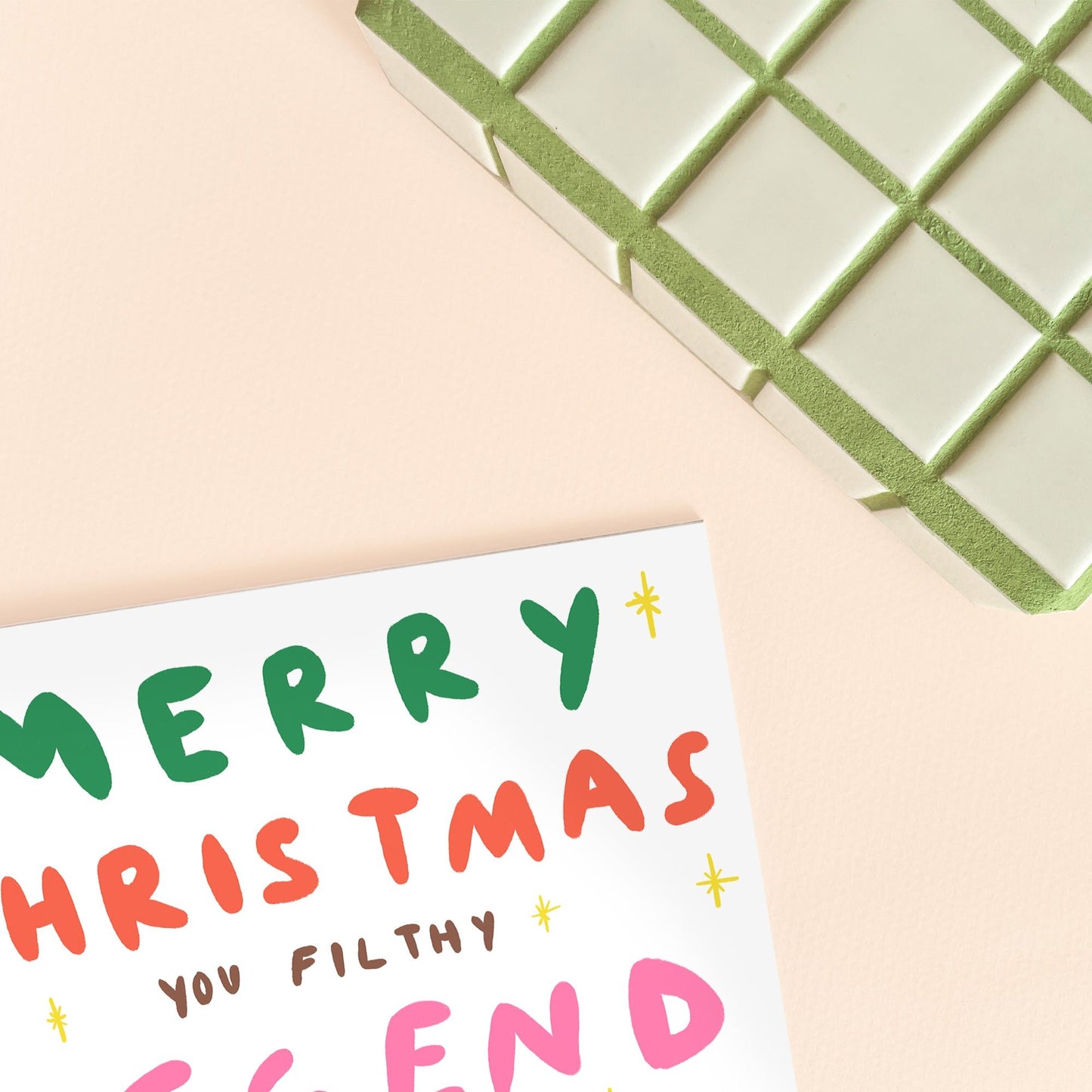 Merry Christmas You Filthy Legend Christmas Card