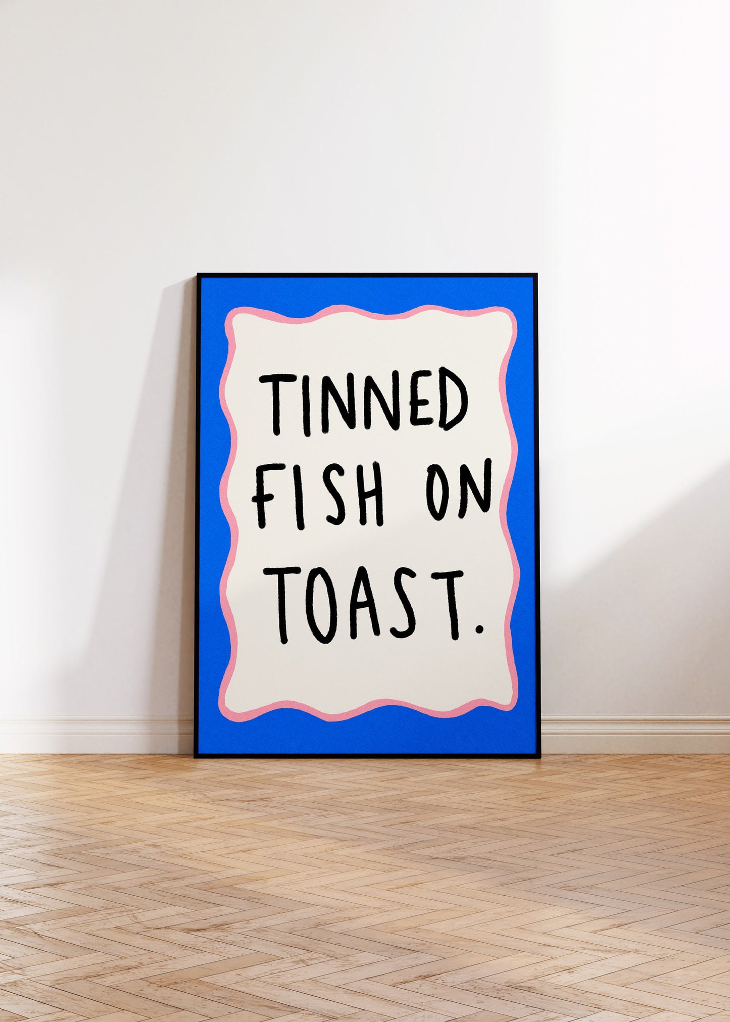 Tinned Fish on Toast Art Print
