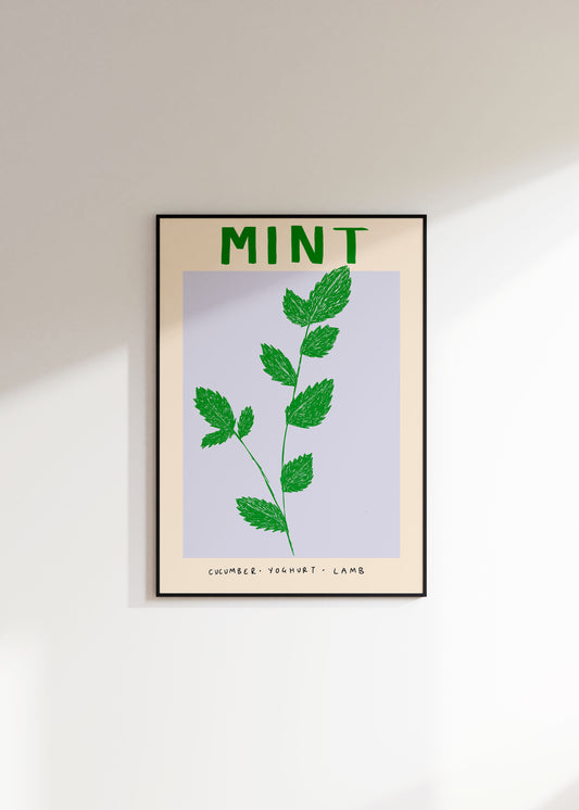 Mint Herb Print