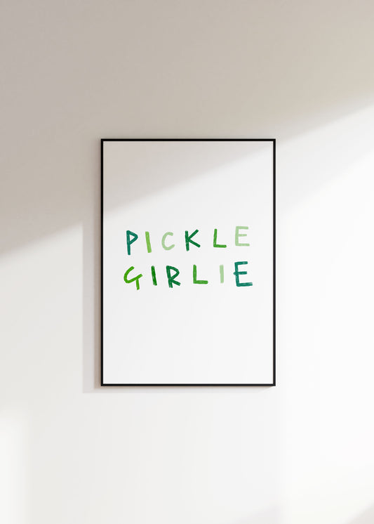 Pickle Girlie Print