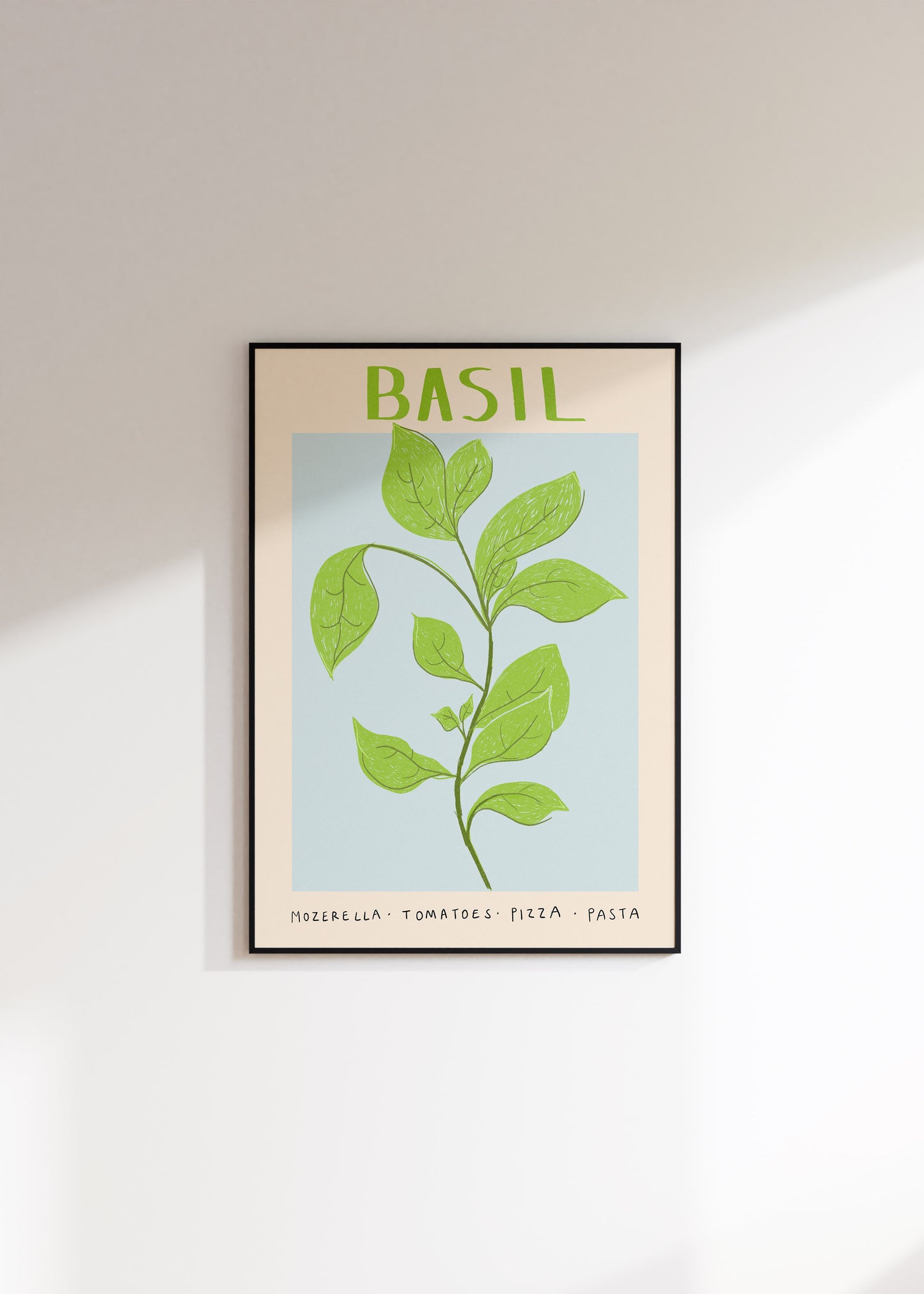 Basil Herb Print