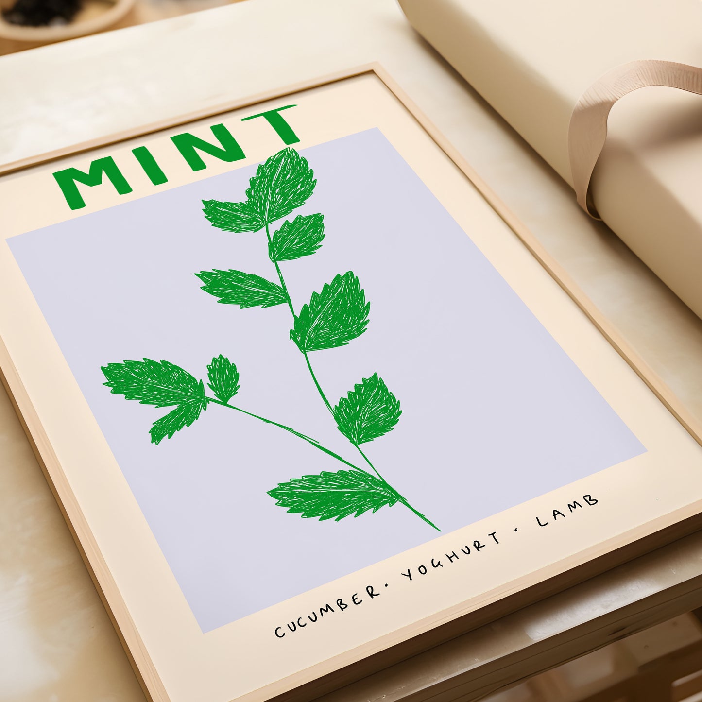 Mint Herb Print