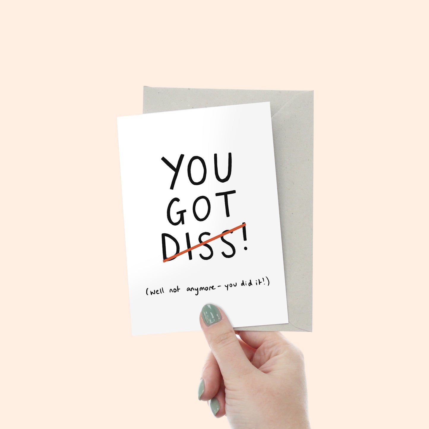 You Got Diss Graduation Card