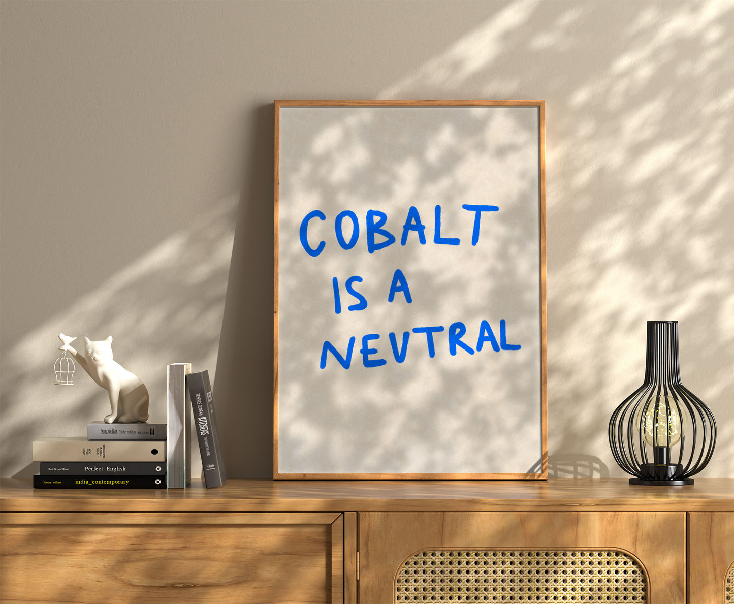 Cobalt is a Neutral Print