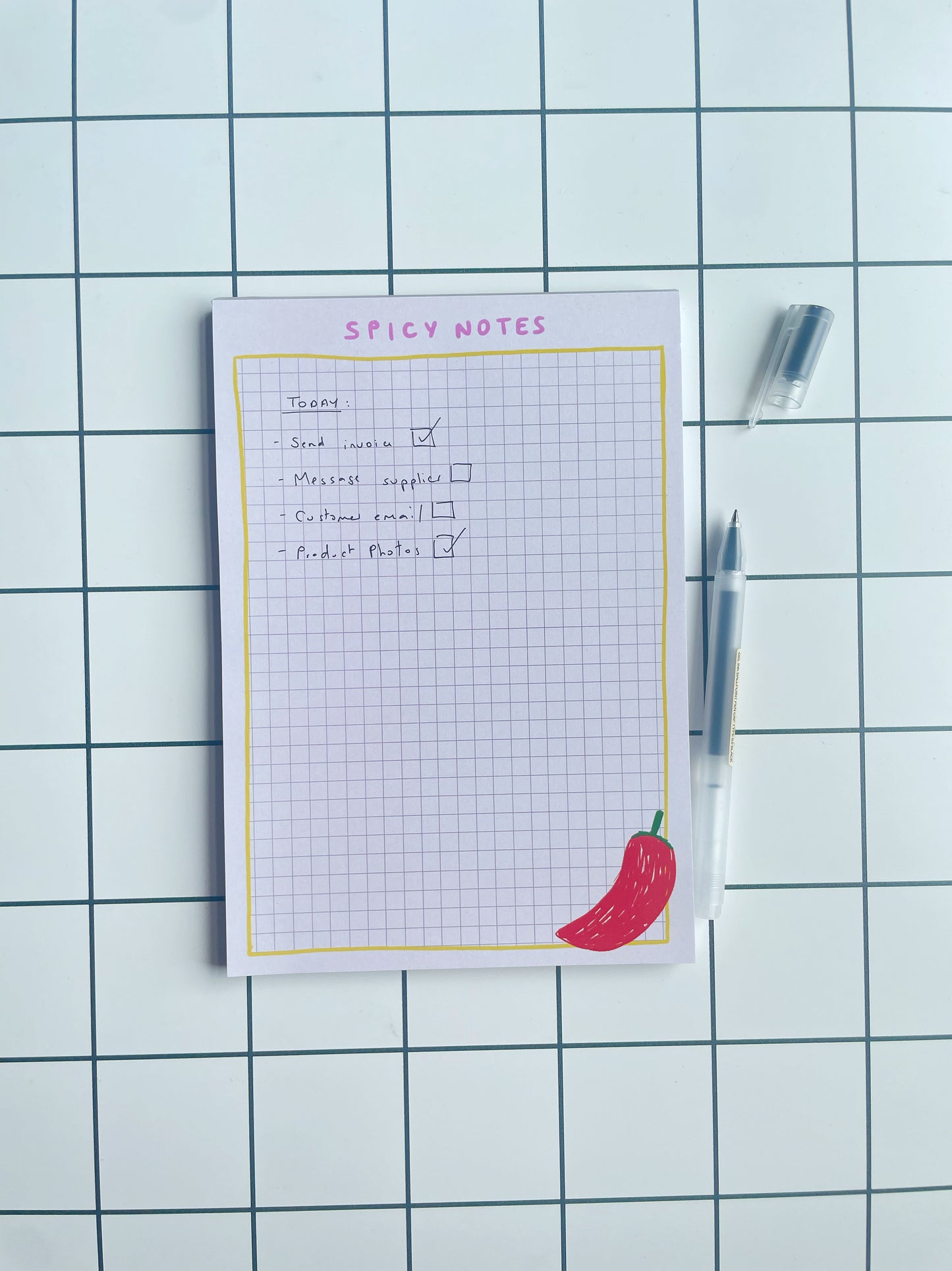 Spicy Notes A5 Notepad