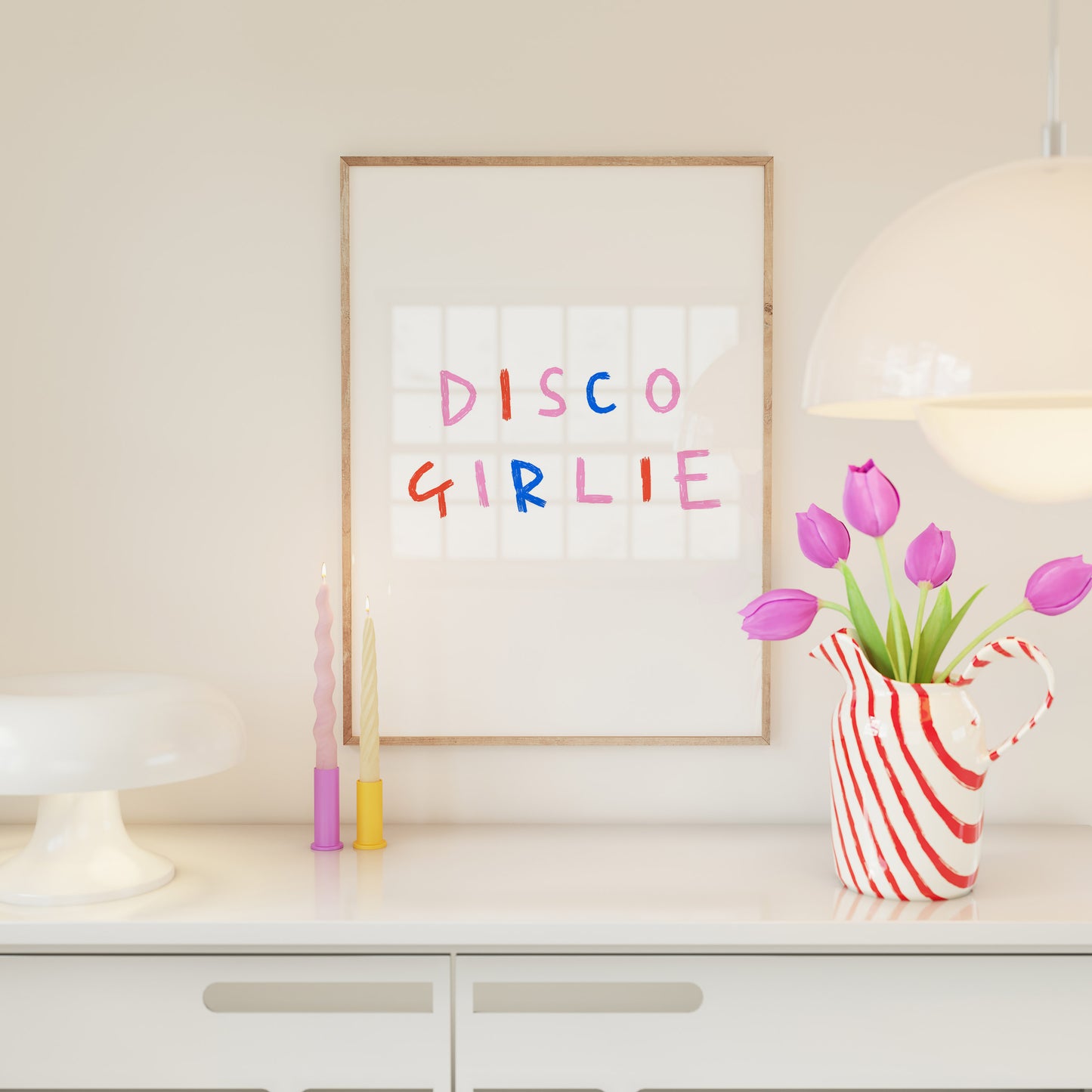 Disco Girlie Print