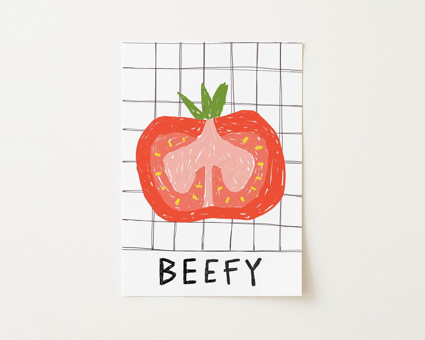 Beef Tomato Kitchen Print