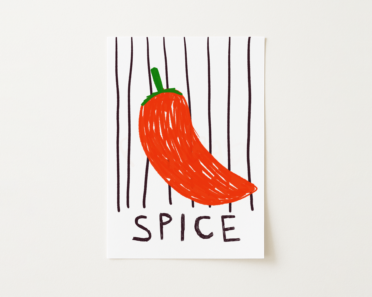 Chilli Spice Kitchen Print