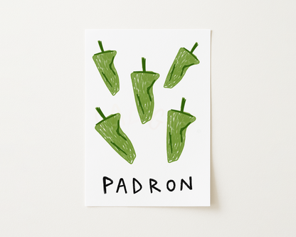 Padron Pepper Kitchen Print