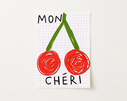 Mon Cheri Kitchen Print