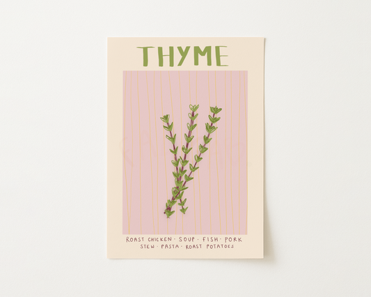 Thyme Herb Print
