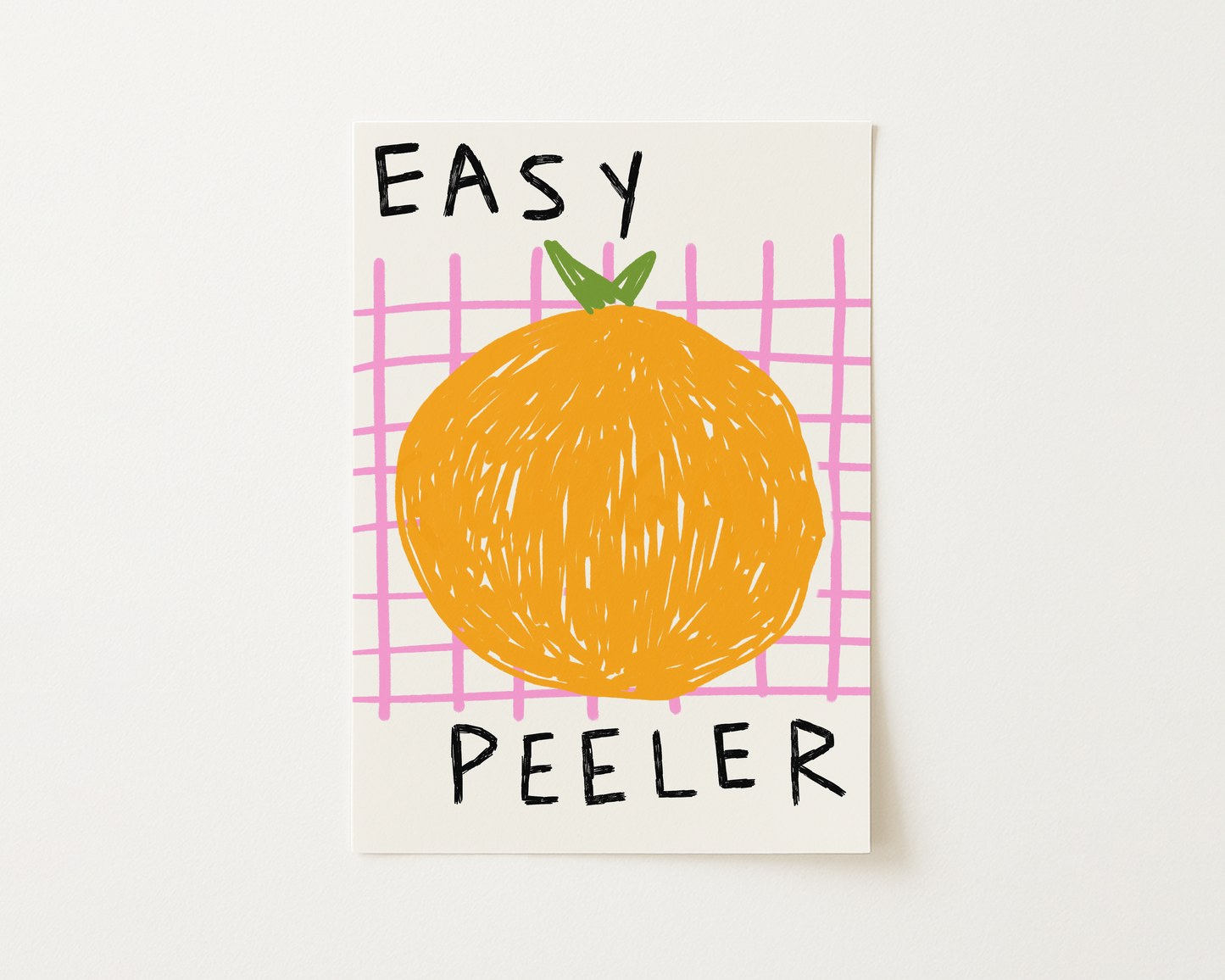 Easy Peeler Orange Kitchen Print