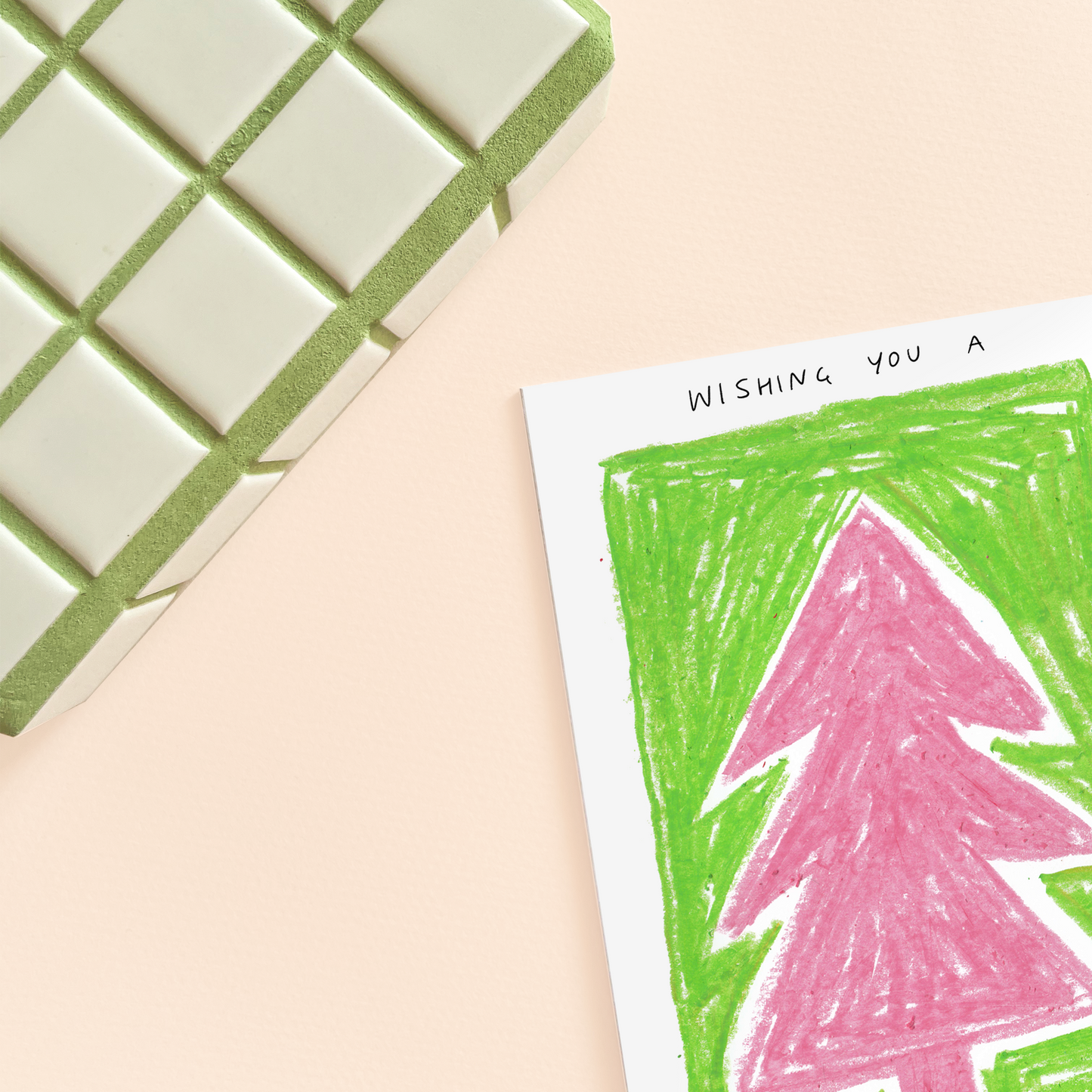 Tree-mendous Pun Christmas Card