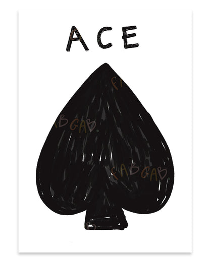 Ace of Spades Print