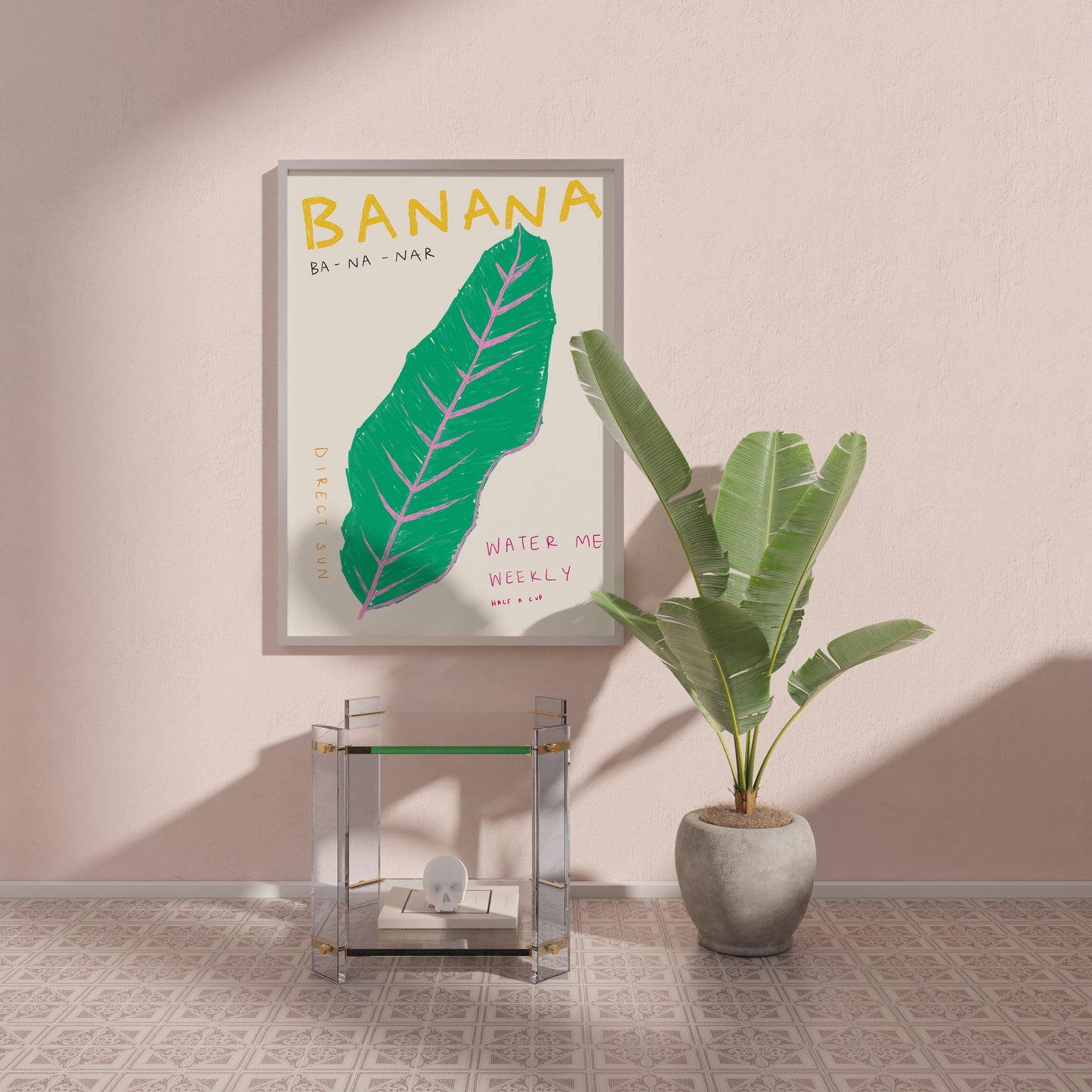 Banana Plant Print