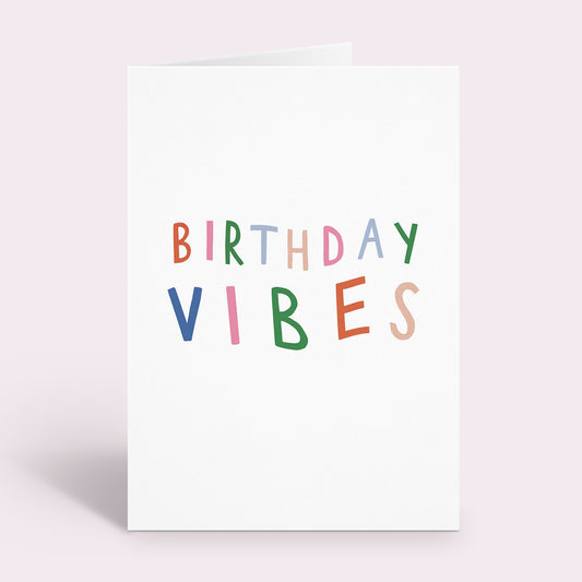 Birthday Vibes Card