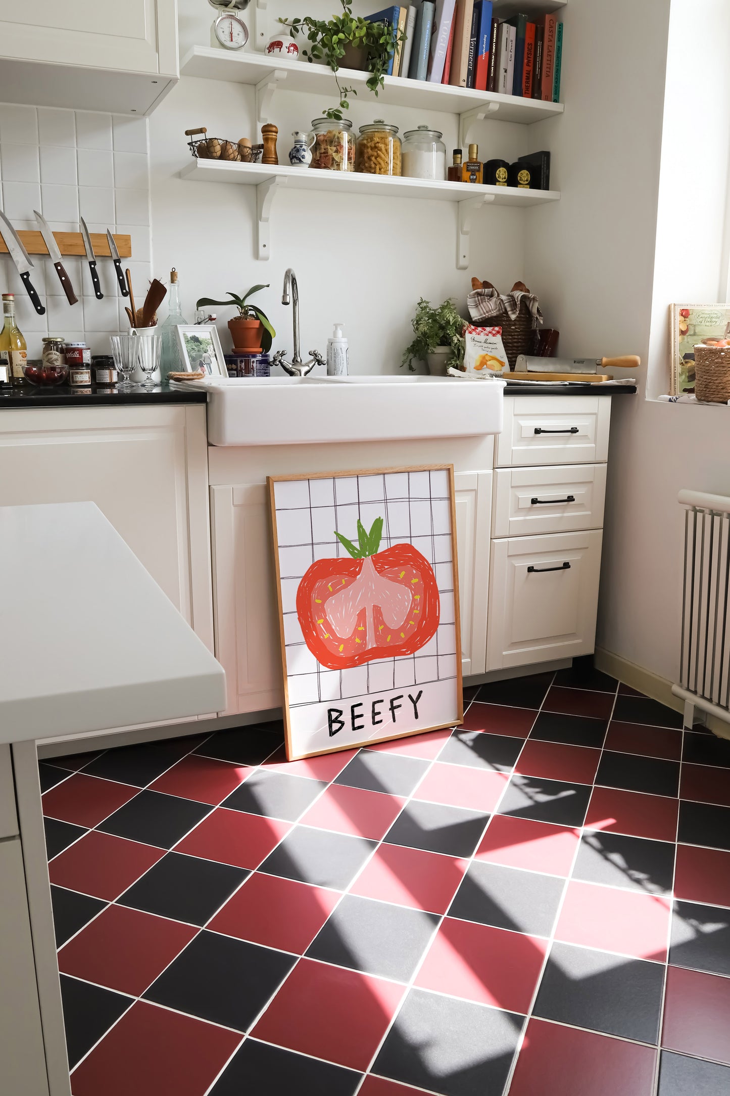 Beef Tomato Kitchen Print