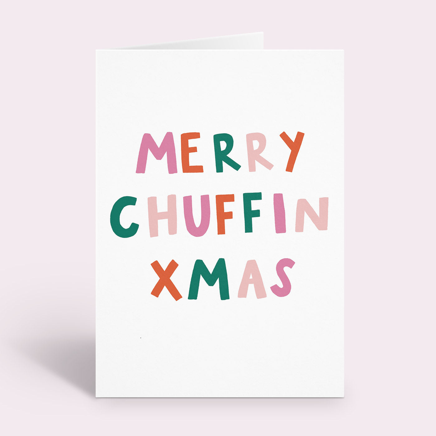 Merry Chuffin Xmas Card