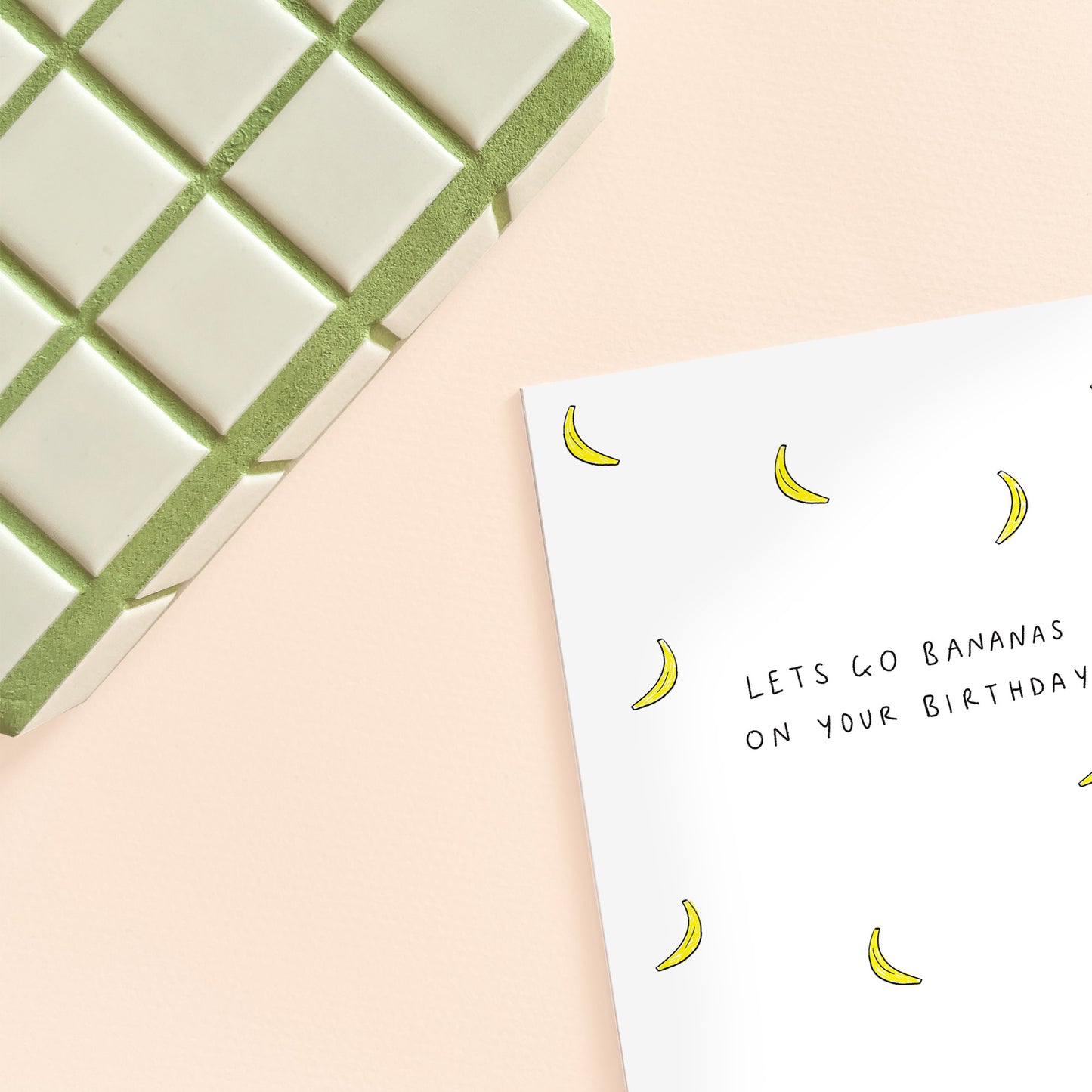 Let's Go Banana's On Your Birthday Card