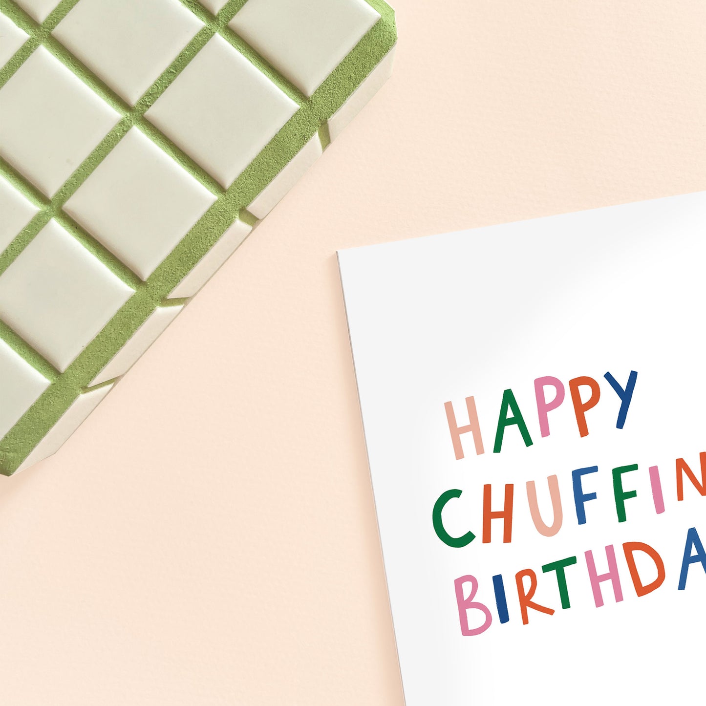 Happy Chuffin Birthday Card