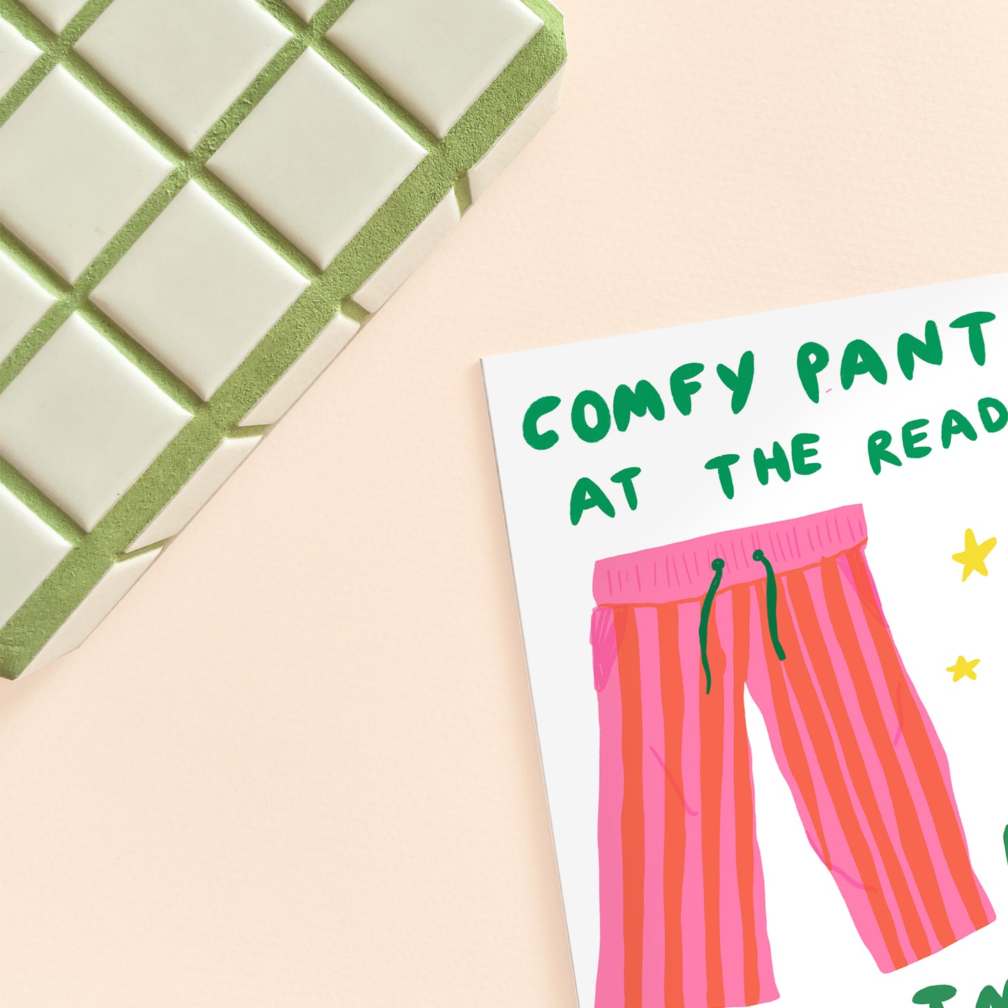 Comfy Pants Christmas Card