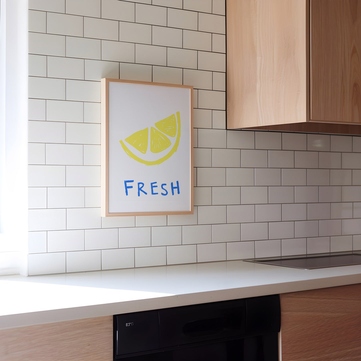 Lemon Fresh Kitchen Print