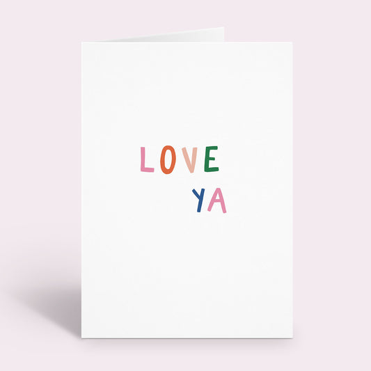 Love Ya Card