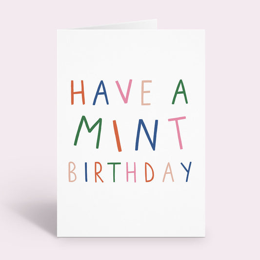 Have A Mint Birthday Card