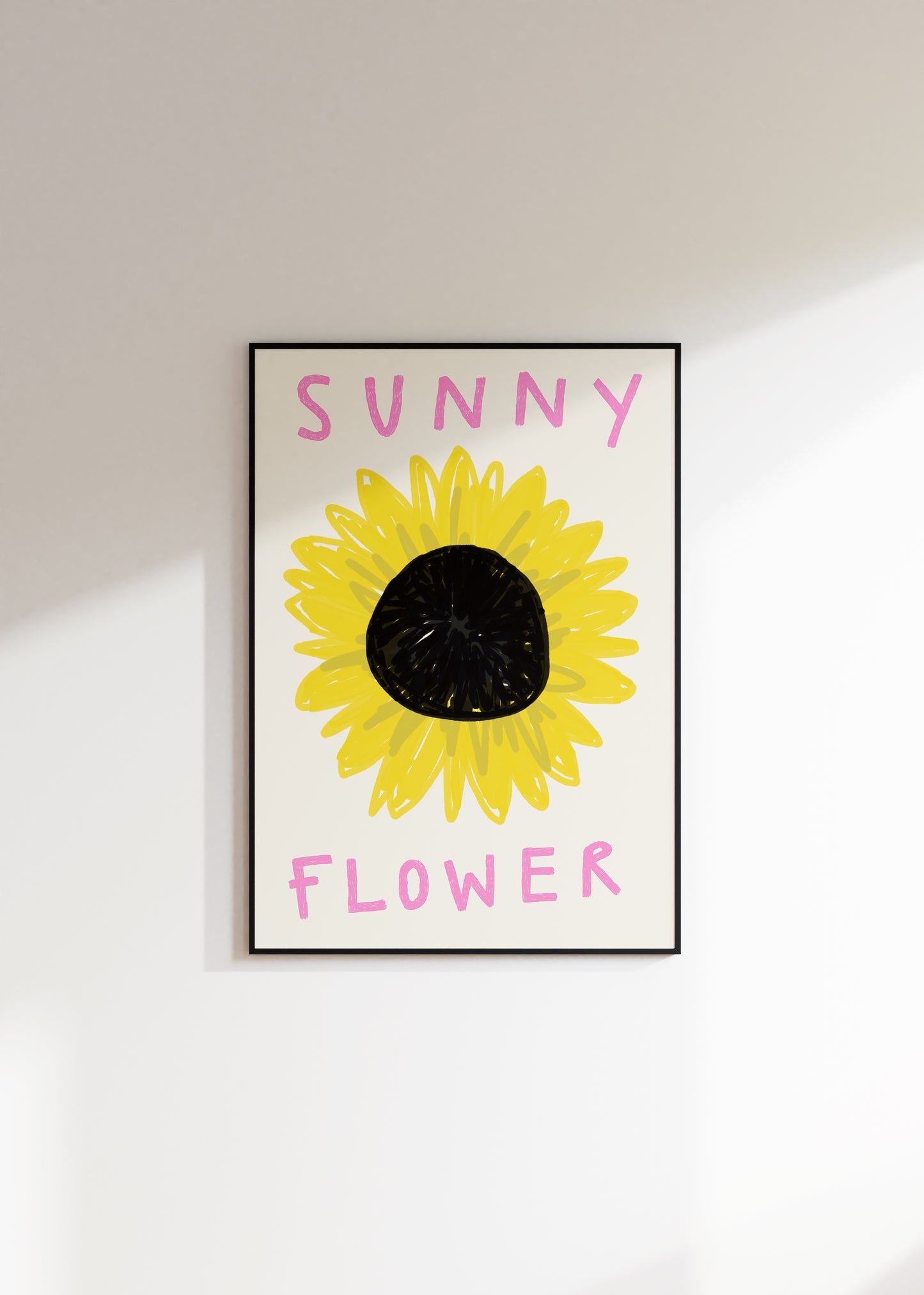 Sunny Flower Sunflower Print