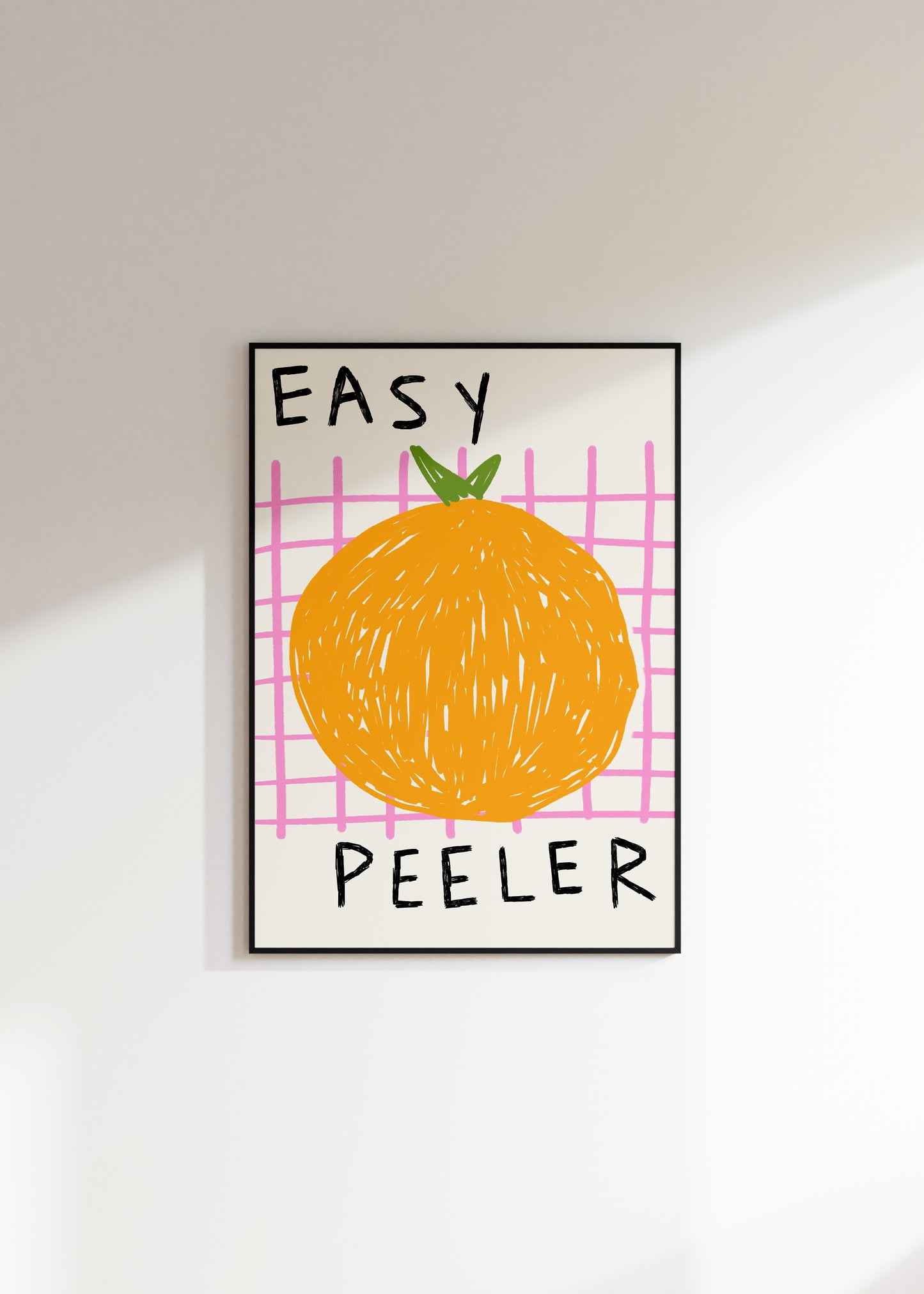 Easy Peeler Orange Kitchen Print