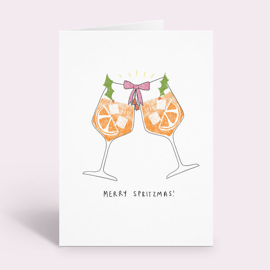 Aperol Spritz Christmas Card