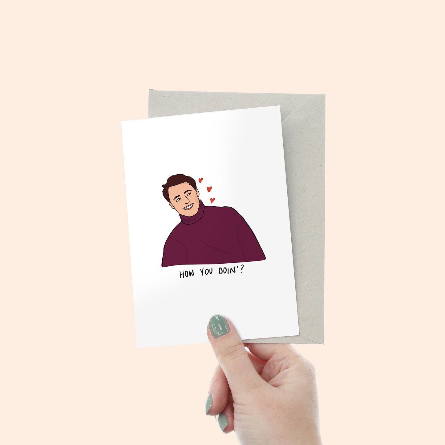 Joey from Friends, How You Doin' Card