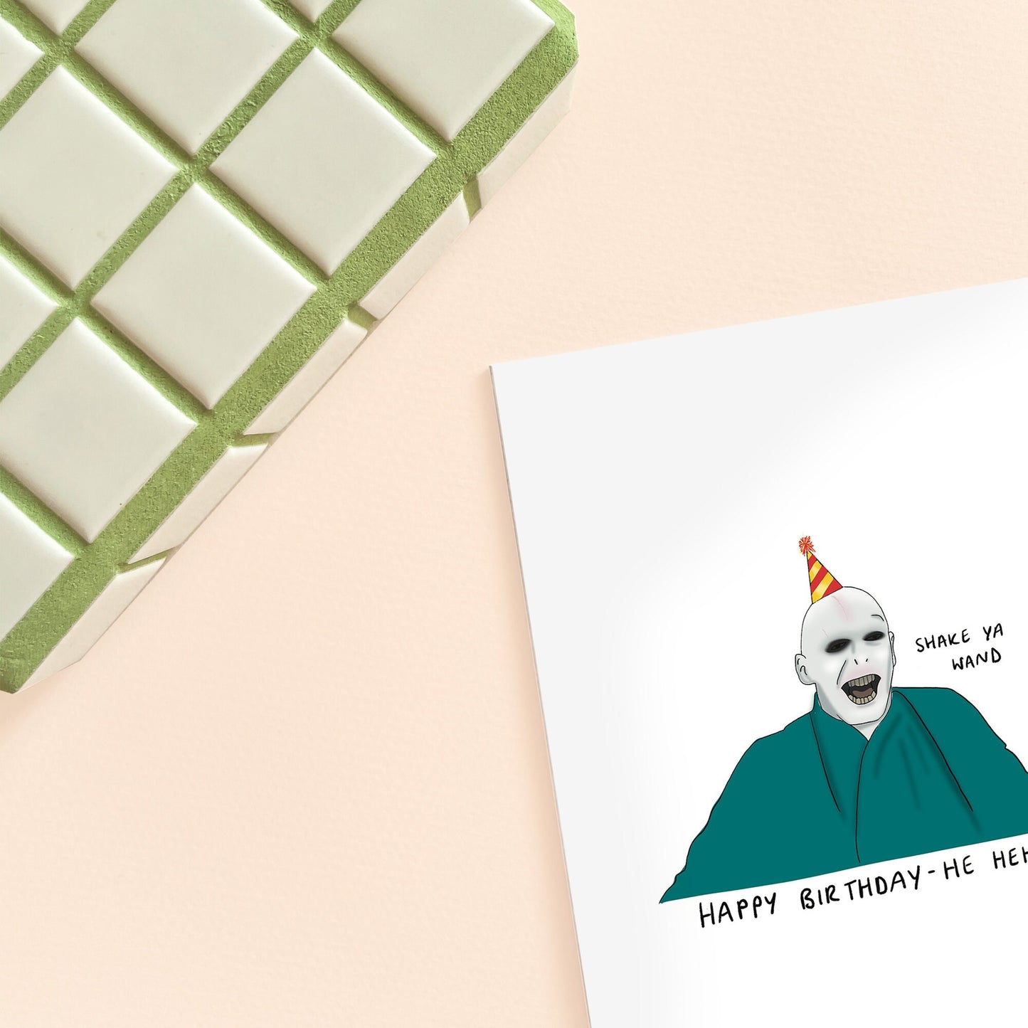 Harry Potter Lord Voldemort Birthday Card