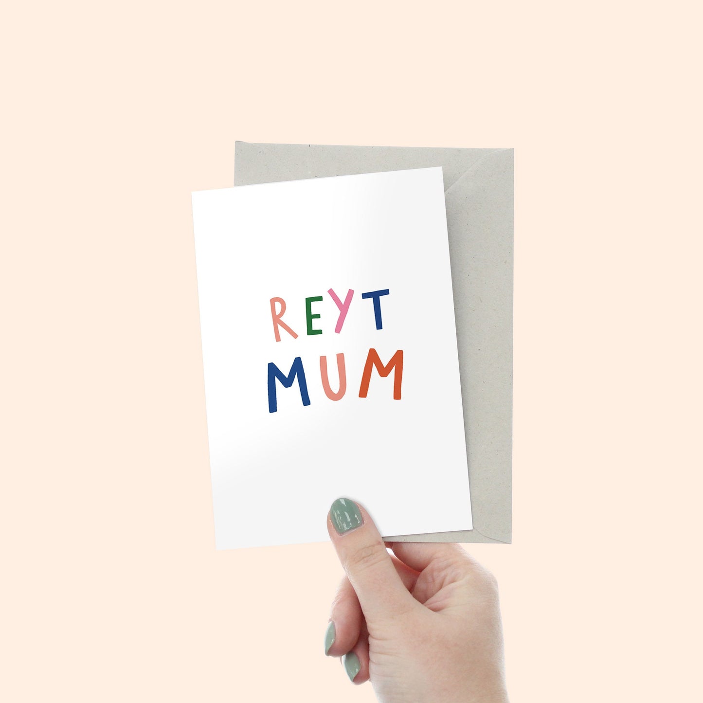 Reyt Mum Mother's Day Card