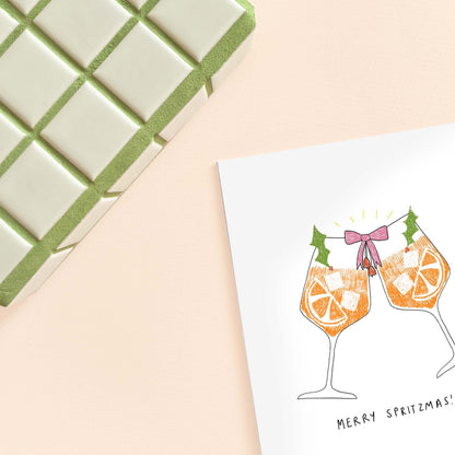 Aperol Spritz Christmas Card