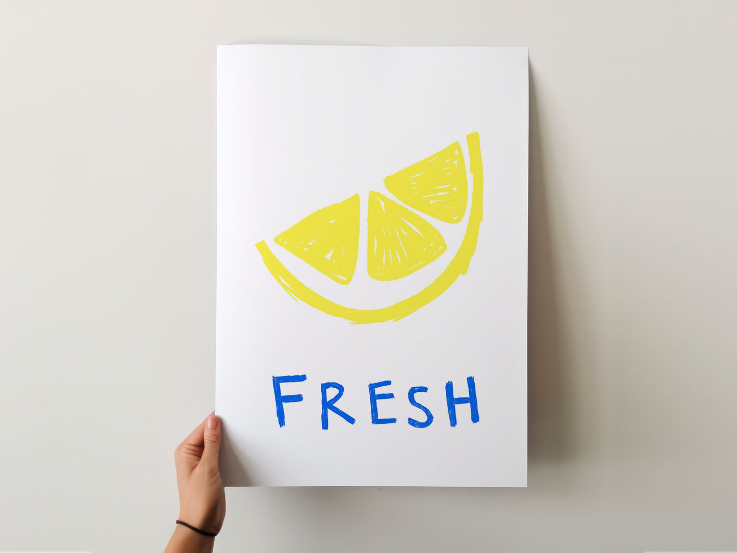 Lemon Fresh Kitchen Print