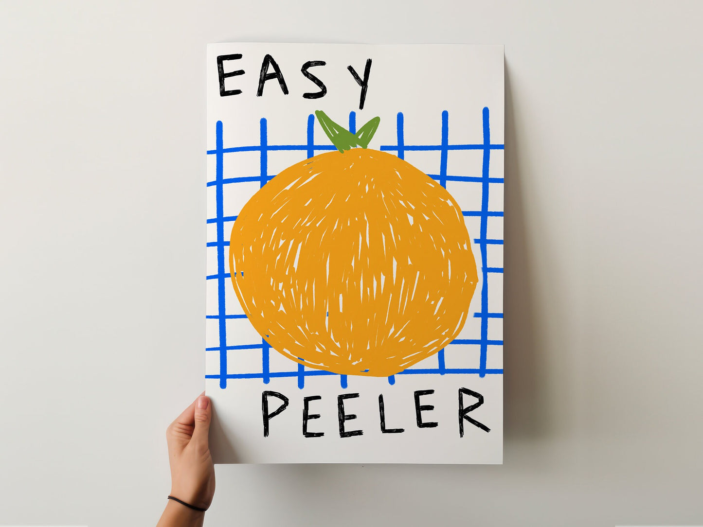 Easy Peeler Orange Kitchen Print