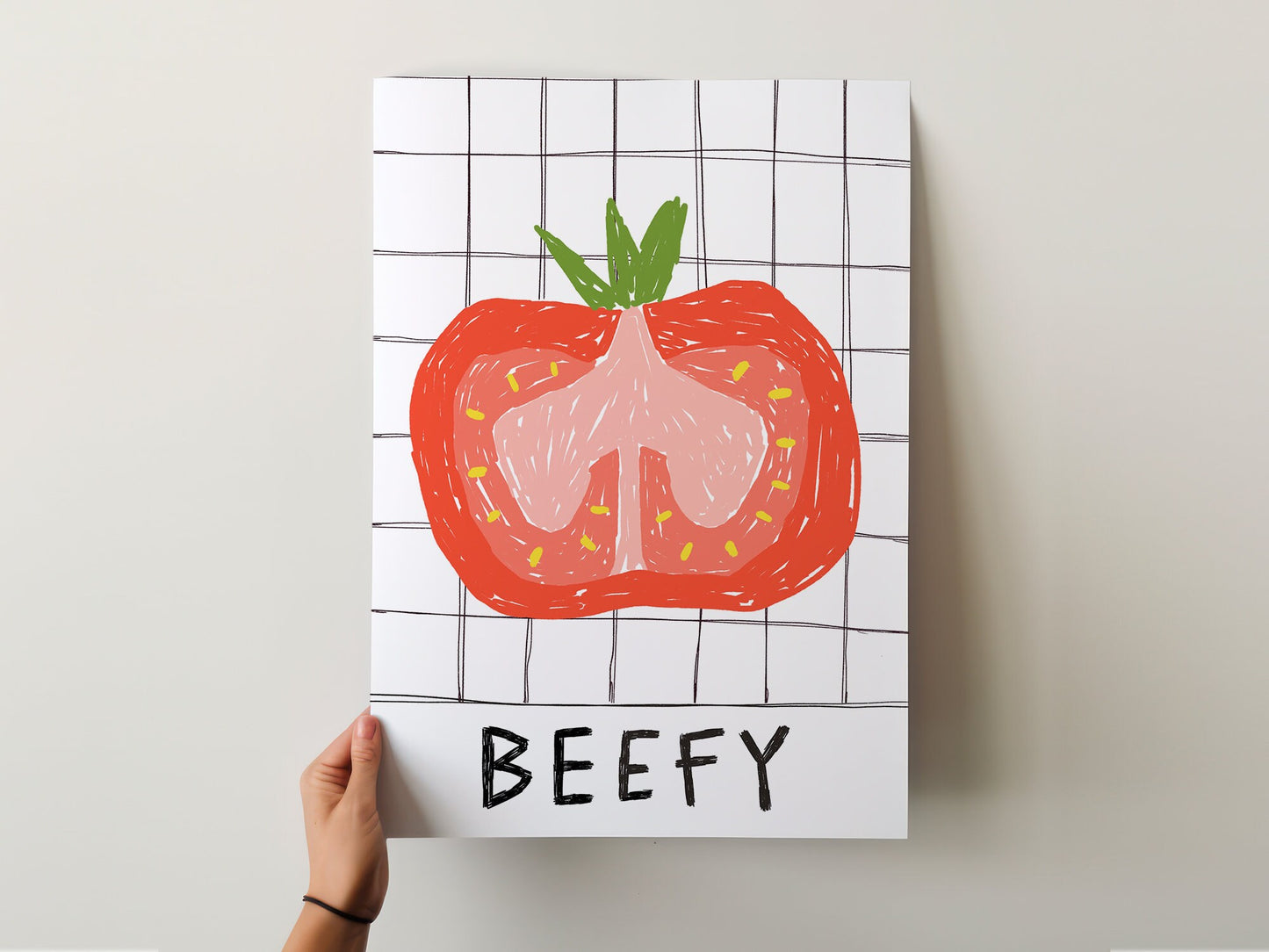 Beef Tomato Kitchen Print