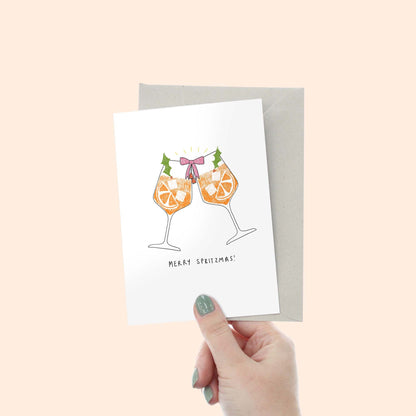 Aperol Spritz Christmas Card