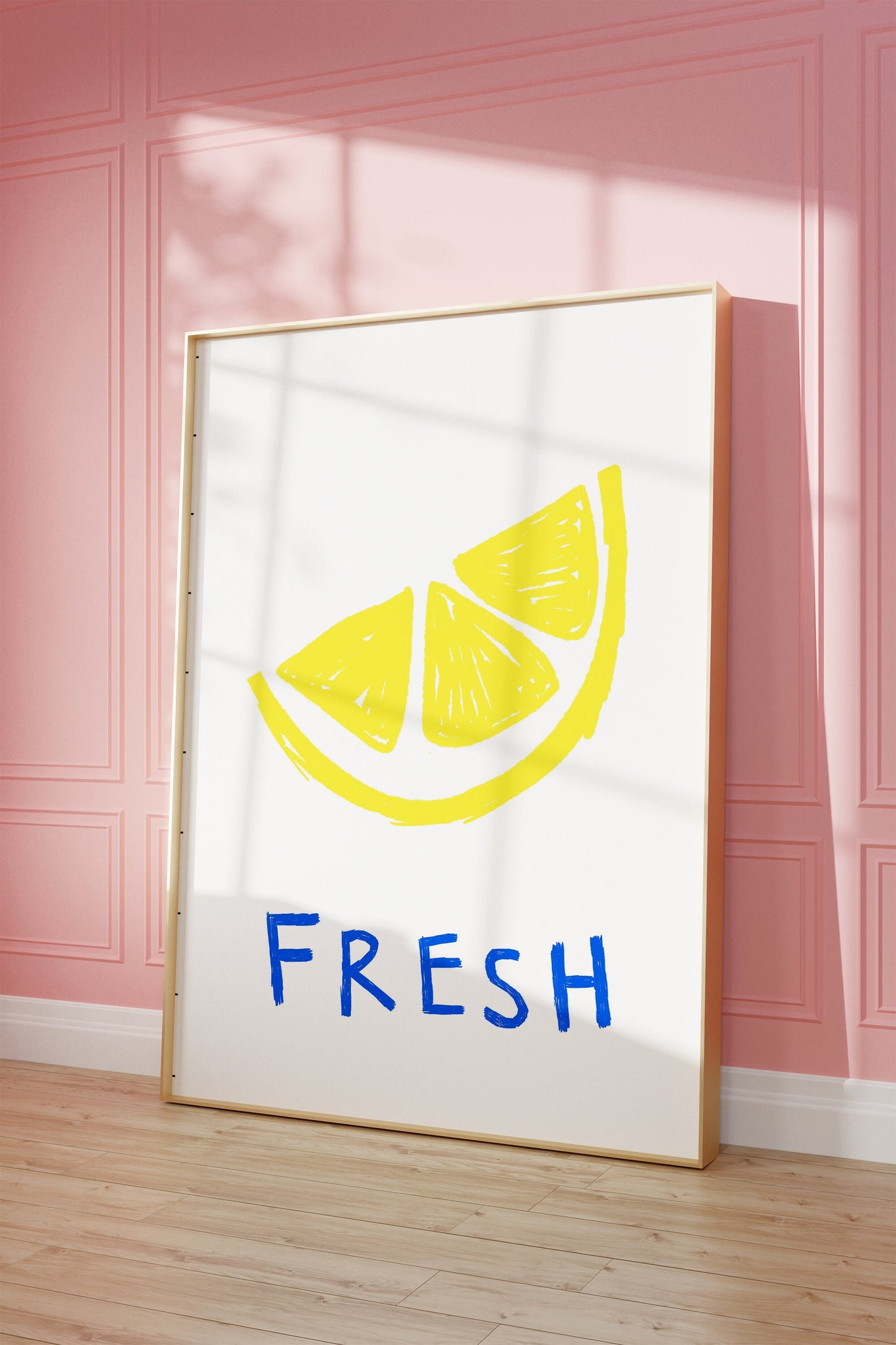 Lemon Fresh Kitchen Print