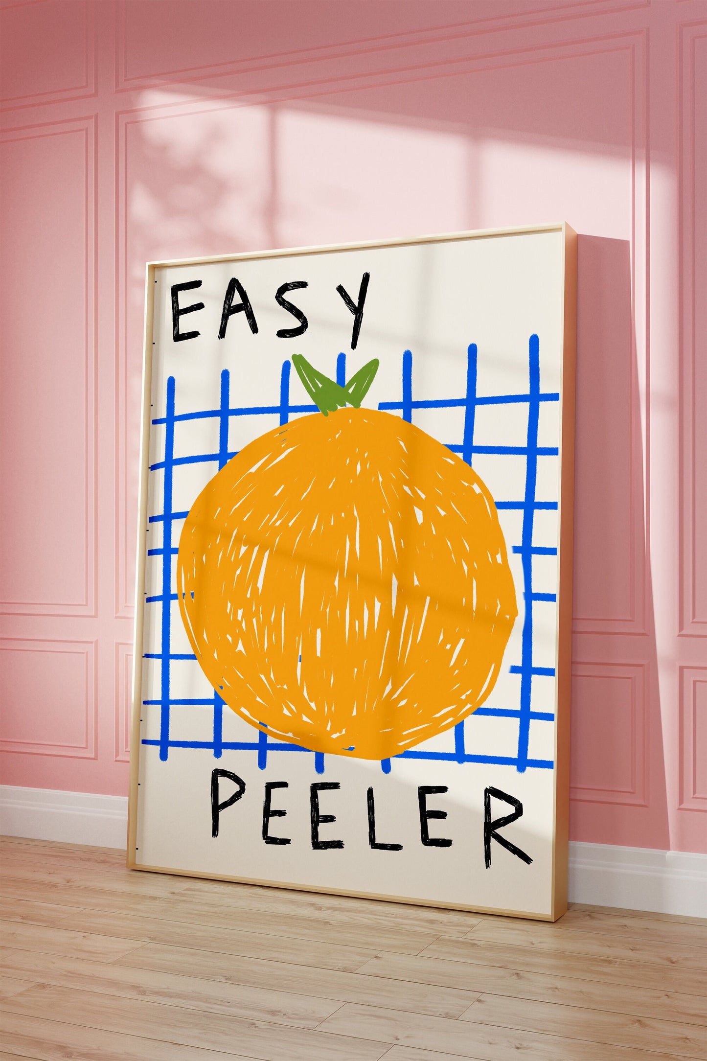 Easy Peeler Orange Kitchen Print