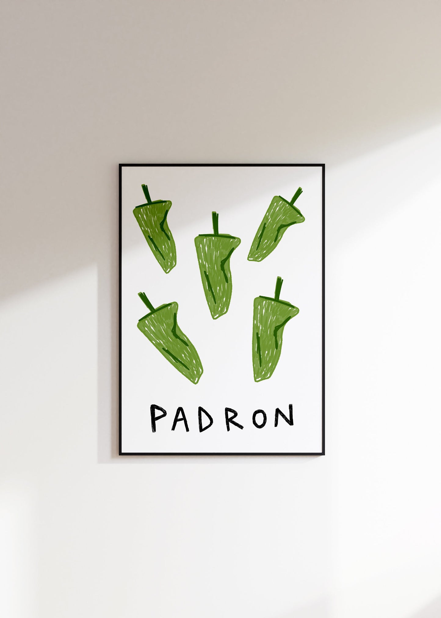 Padron Pepper Kitchen Print