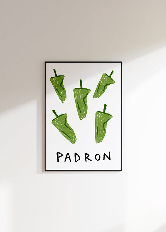 Padron Pepper Kitchen Print