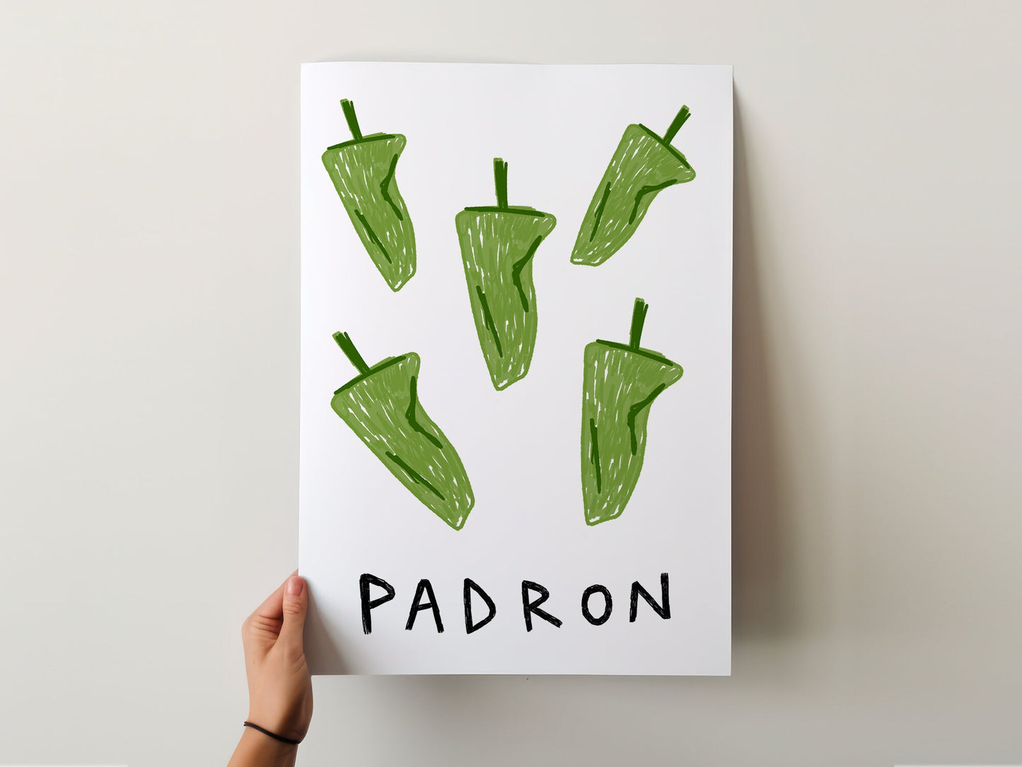 Padron Pepper Kitchen Print