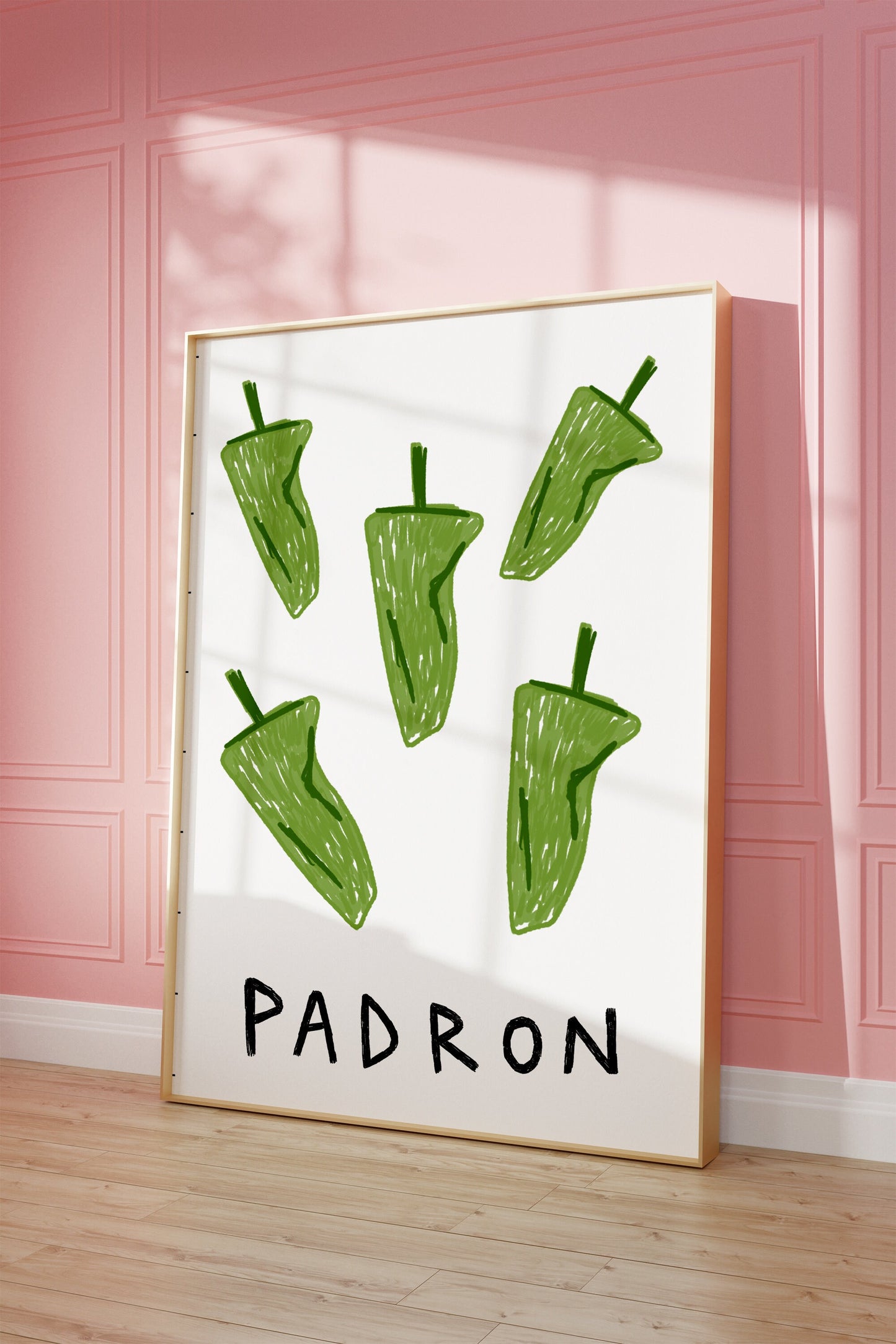 Padron Pepper Kitchen Print